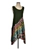 Assorted Brands Tie-dye Green Casual Dress Size XXS (estimated) - photo 1