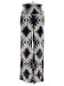 Marabelle 100% Cotton Print Blue Casual Pants Size S - photo 1