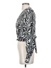 Saunders Collective Silver Long Sleeve Blouse Size 2 - photo 5