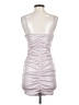 iris Metallic Silver Cocktail Dress Size S - photo 2