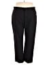 MNG Solid Black Casual Pants Size 20 - photo 1