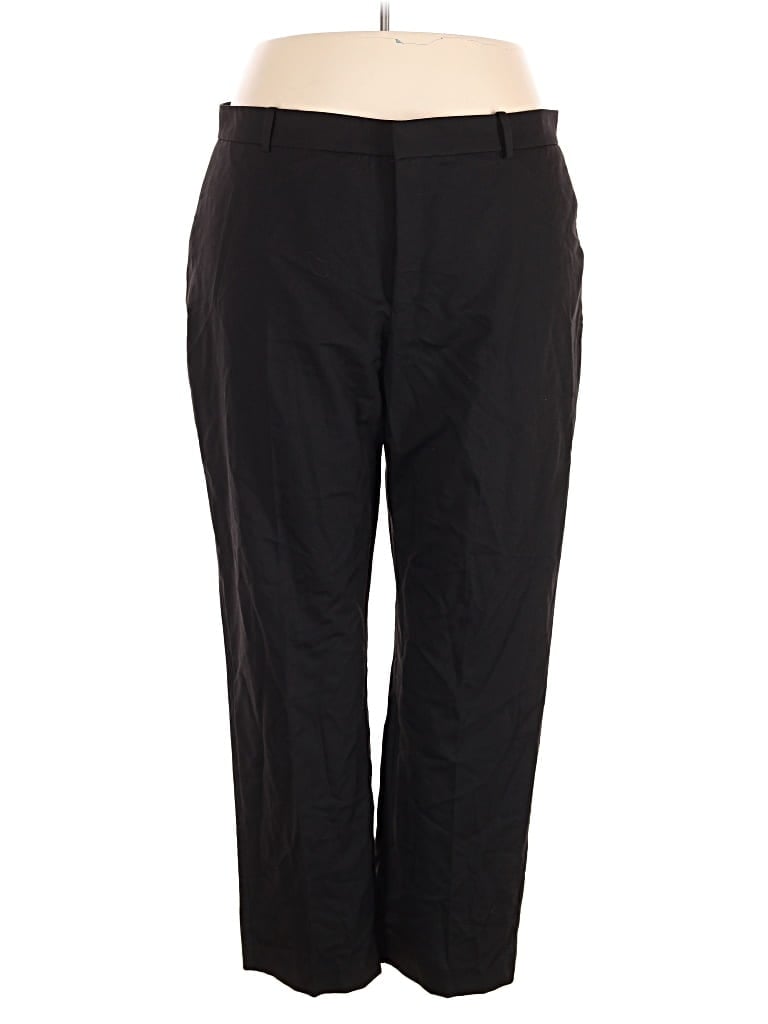Pre-owned Mng Casual Pants In Black