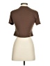 Cider Brown Short Sleeve Turtleneck Size XXS (estimated) - photo 2