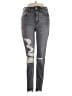 American Eagle Outfitters Graphic Gray Jeans Size 2 - photo 1