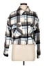 Zara Plaid Blue Jacket Size M - photo 1