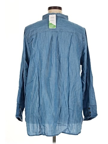 Lands' End Long Sleeve Button-Down Shirt (view 2)