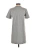 Zara Solid Gray Casual Dress Size S - photo 2
