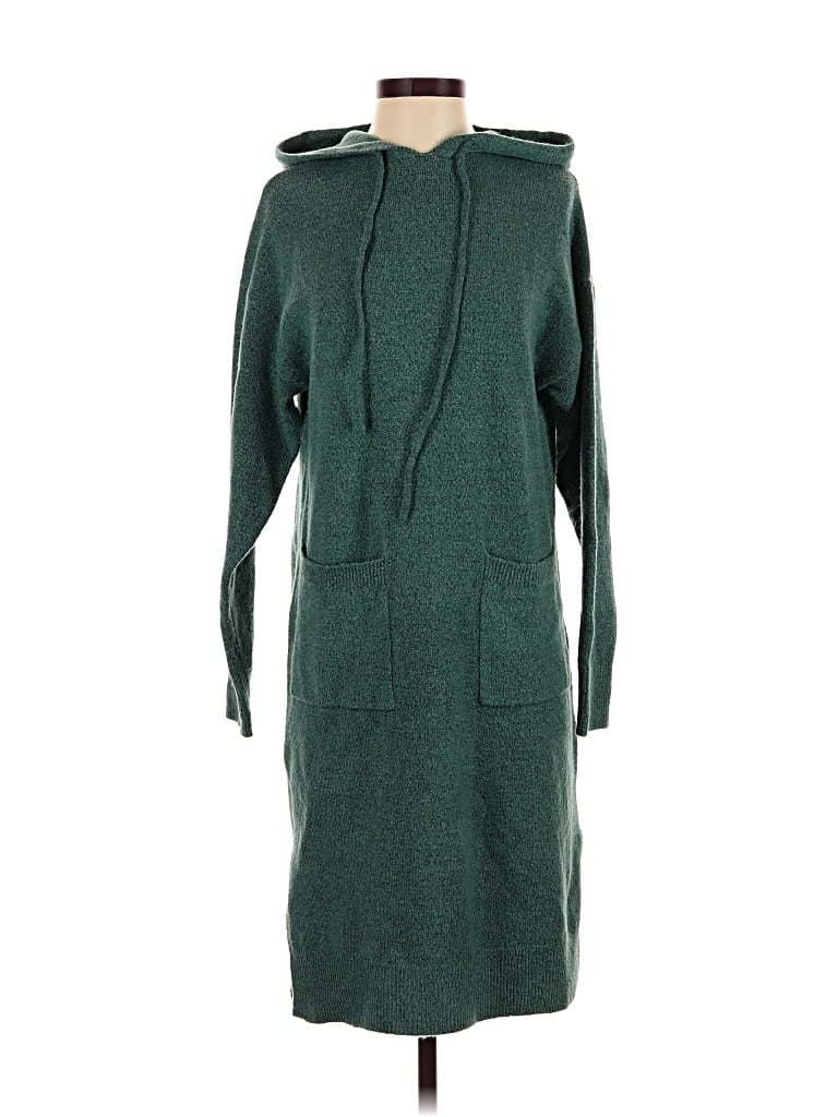 Pre-owned A New Day Poncho In Green