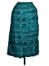 Assorted Brands 100% Rayon Teal Casual Skirt Size 8 - photo 1