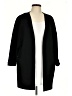 Zara Basic Black Coat Size L - photo 1