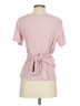 Lea & Viola Pink Short Sleeve Top Size S - photo 2