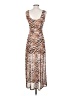 Louna Animal Print Brown Casual Dress Size XS - photo 2