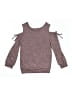 Amy Byer Burgundy Pink Pullover Sweater Size 10 - 12 - photo 2