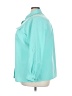 Notations 100% Polyester Solid Teal 3/4 Sleeve Blouse Size 3X - photo 5