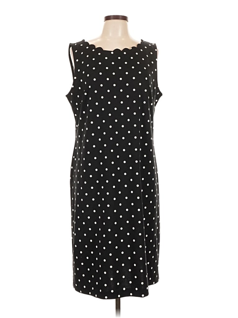 Pre-owned Talbots Outlet Casual Dress In Black
