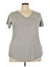 Torrid Gray Short Sleeve T-Shirt Size 3X Plus (3) - photo 1