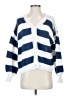 Caslon 100% Polyester Blue Cardigan Size S - photo 1