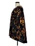 Lularoe Floral Black 3/4 Sleeve T-Shirt Size XL - photo 5