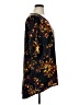 Lularoe Floral Black 3/4 Sleeve T-Shirt Size XL - photo 4