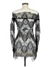 Unbranded Silver Black Cocktail Dress Size M - photo 2