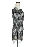 Unbranded Silver Black Cocktail Dress Size M - photo 4