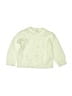 Bebe 100% Acrylic Green Ivory Cardigan Size Preemie - photo 1