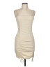 Unbranded Solid Ivory Cocktail Dress Size M - photo 1