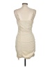 Unbranded Solid Ivory Cocktail Dress Size M - photo 2