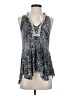 Weston Wear Silver Sleeveless Blouse Size XS - photo 1