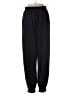 Athleta Solid Black Track Pants Size 6 - photo 1