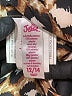 Justice 100% Polyester Animal Print Gold Snow Jacket Size 12 - 14 - photo 3