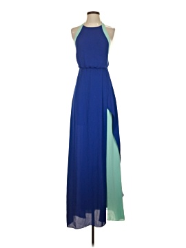 knee length dresses for ladies BCBGMAXAZRIA Navy One Shoulder Dress  Runway Catalog