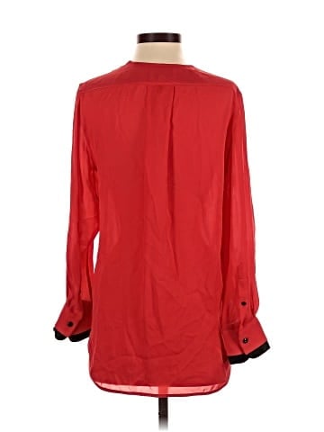 Rag & Bone Long Sleeve Silk Top (view 2)