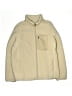 Uniqlo 100% Polyester Solid Ivory Jacket Size 13 - photo 1