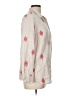 Chico's 100% Rayon Hearts Ivory 3/4 Sleeve Button-Down Shirt Size Lg (2) - photo 4