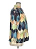 Unbranded Argyle Blue Green Long Sleeve Blouse Size XL - photo 4