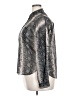 Mother Animal Print Silver Long Sleeve Blouse Size XXL (estimated) - photo 5