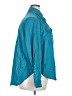 Lane Bryant 100% Lyocell Teal Long Sleeve Button-Down Shirt Size 18 (estimated) - photo 4