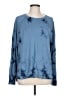 JoyLab Tie-dye Blue Pullover Sweater Size L - photo 1