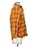 Madewell Plaid Orange Long Sleeve Button-Down Shirt Size XXS - photo 4