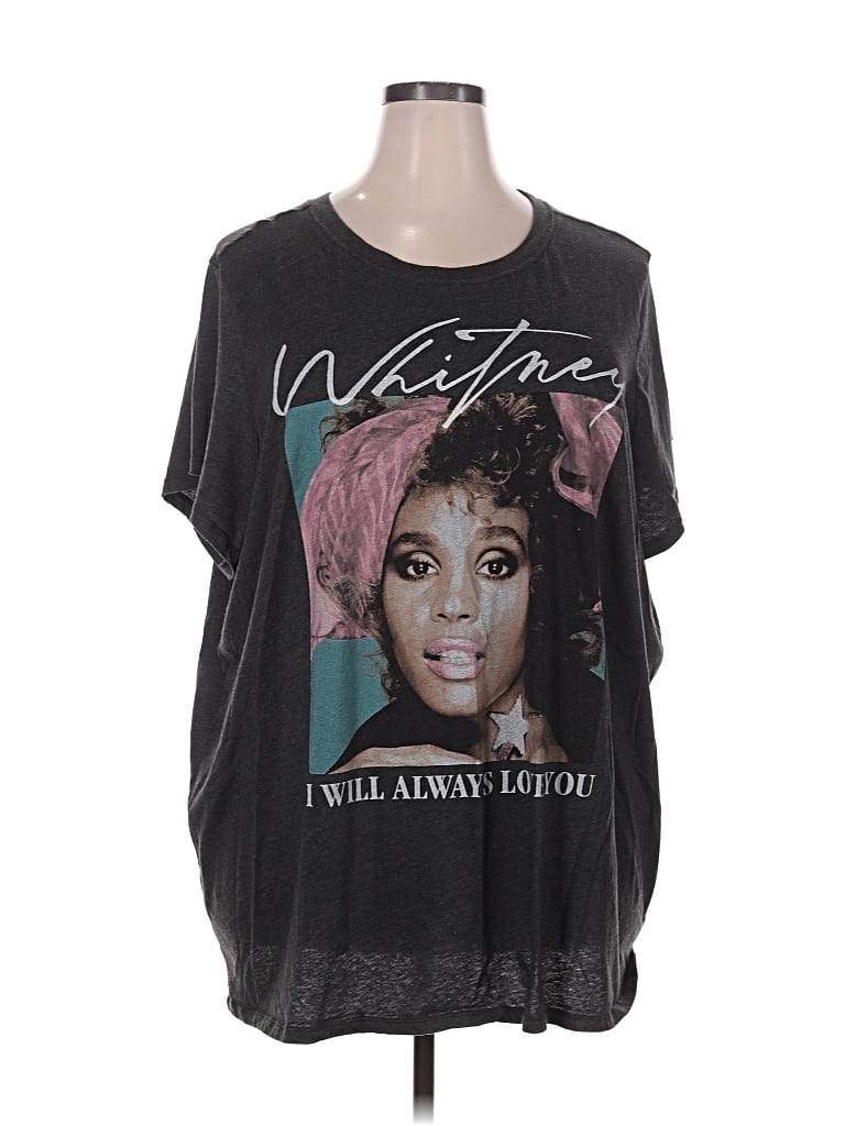 Pre-owned Assorted Brands Short Sleeve T-shirt In Black