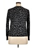George Animal Print Gray Cardigan Size XL - photo 2