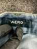 Aero Blue Denim Shorts Size 00 - photo 3