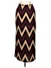Assorted Brands Chevron-herringbone Burgundy Casual Skirt Size M - photo 2