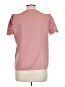 Shein Pink Short Sleeve Blouse Size L - photo 2