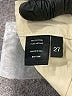 Parker Smith Chevron-herringbone Ivory Jeans Size 27 waist - photo 5