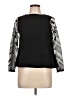 Khaadi Black Long Sleeve Blouse Size 10 - photo 1
