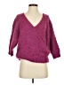 Mango Tweed Pink Pullover Sweater Size S - photo 1