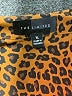 The Limited 100% Polyester Animal Print Brown Long Sleeve Blouse Size XL - photo 7