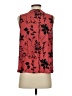 Unbranded 100% Polyester Red Pink Sleeveless Blouse Size S - photo 2